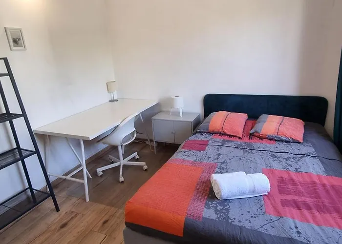 Calme 3 Avec Lit Double Wifi - Parking Facile Apartmán Vandoeuvre-lès-Nancy