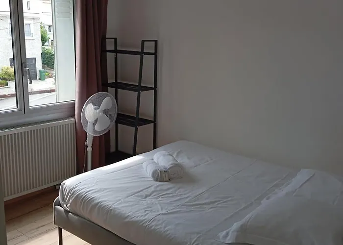 Apartmán Calme 3 Avec Lit Double Wifi - Parking Facile Vandoeuvre-lès-Nancy